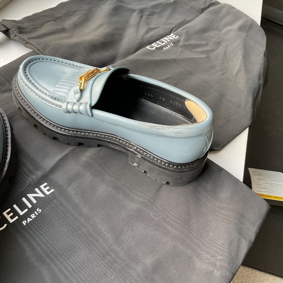 Celine Margaret Loafers in Blue Denim - size 36.5 - practically new! - Picture 5 of 9
